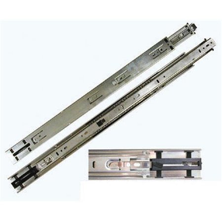 KNAPE & VOGT Knape & Vogt Kv8417 B16 16 In. Self-Closing 100 Lb. Full Extension Drawer Slide - Anochrome KV8417 B16